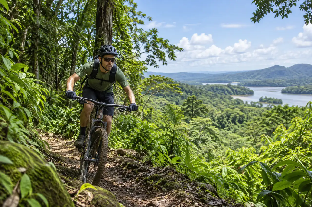 Illustrative Mountain Biking in Gamboa experience